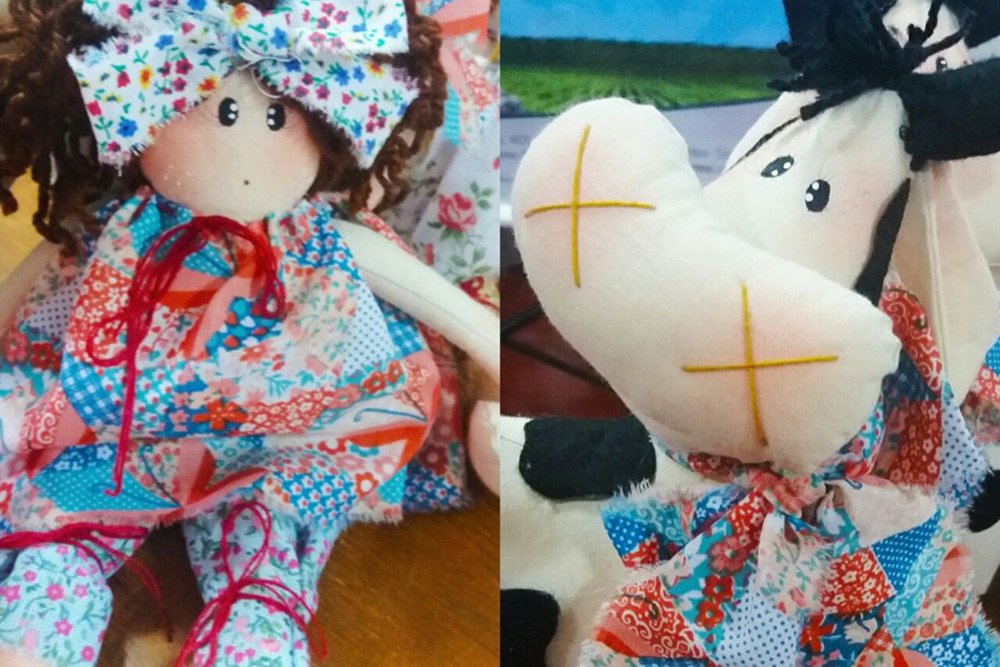 boneca-e-bicho-de-pano